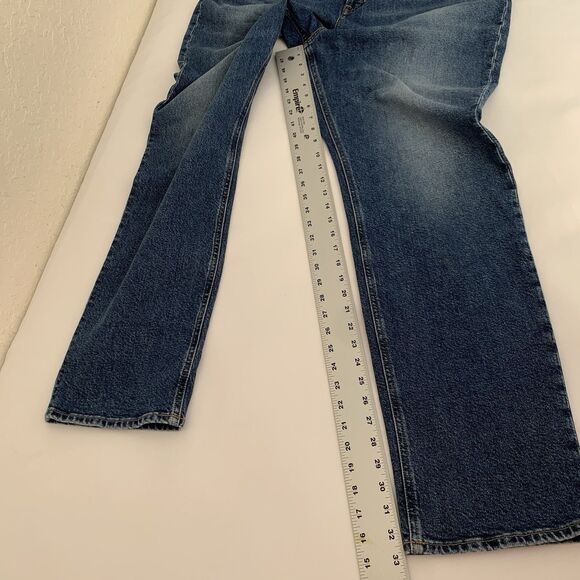 NWT J Crew Jeans Women 32 Tall Curvy Classic Straight Denim High Rise Preppy Mom - Picture 8 of 10
